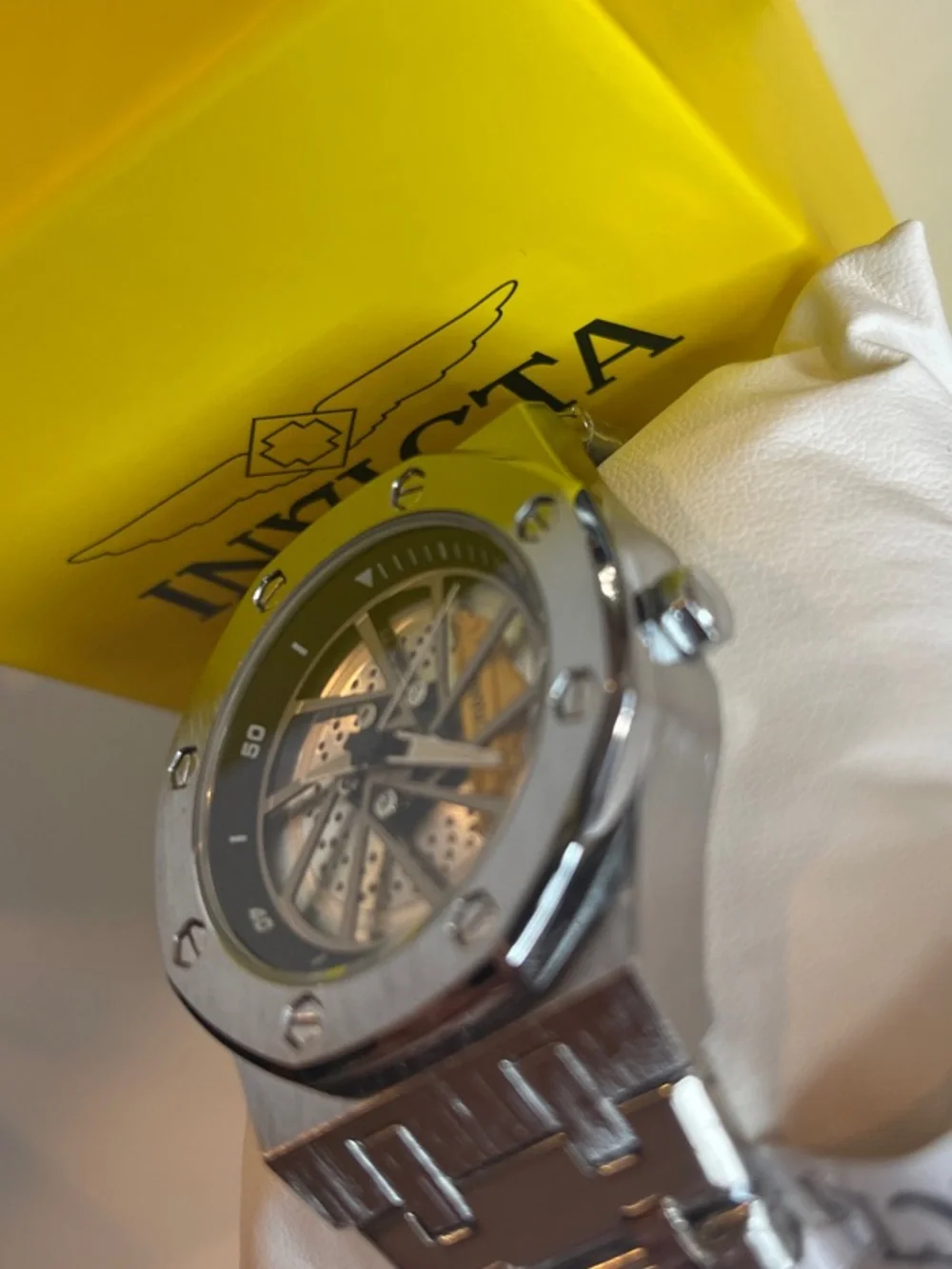 Invicta Speedway Rim Men's Watch - 42mm, Steel (69487)